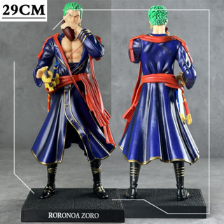 มาใหม่ โมเดลฟิกเกอร์ PVC อนิเมะญี่ปุ่น One Piece Roronoa Zoro ขนาด 29 ซม. 11.8 นิ้ว สําหรับเก็บสะสม ของขวัญ