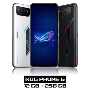 95% ใหม่ Global Rom ROG สมาร์ทโฟนเล่นเกม 6 (12GB+256GB) 5G หน้าจอ AMOLED 6.78 นิ้ว