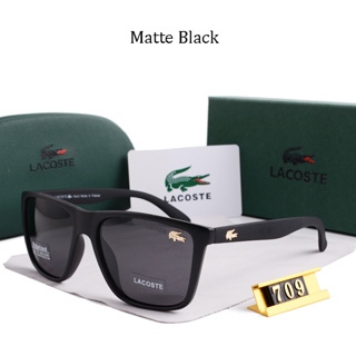 Lacoste ขายตรงจากโรงงาน ขายส่ง แว่นตากันแดด UV400 แบรนด์หรู พร้อมกล่อง