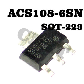 10 ชิ้น/ล็อต ACS108-6SN ACS1086S เครื่องซักผ้าวาล์วน้ำเข้าวาล์วควบคุมซิลิคอน SOT-223