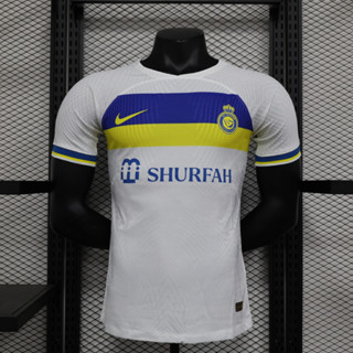 [Player Version] 2324 ใหม่ Al-Nassr FC Victory II เสื้อฟุตบอล แขนสั้น คุณภาพสูง 7 Ronaldo 10 Mane