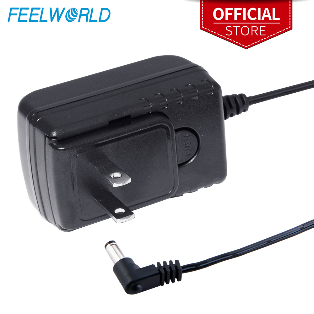 Feelworld อะแดปเตอร์สวิตช์พาวเวอร์ซัพพลาย DC 12V 1A สําหรับ 100V - 240V AC 50 60Hz FEELWORLD Monitor