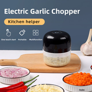 【SOAR Garlic Chopper】เครื่องบดกระเทียมไฟฟ้าไร้สาย อเนกประสงค์ ชาร์จ USB สําหรับห้องครัว