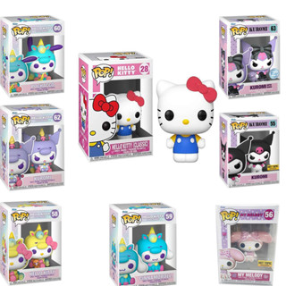 โมเดลฟิกเกอร์ FUNKO POP Sanrio Melody 55 Kuromi 62 สําหรับตกแต่งออฟฟิศ