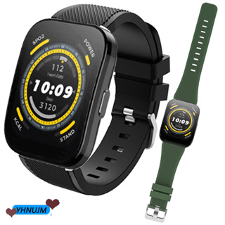 สายนาฬิกาข้อมือซิลิโคน แบบปลดเร็ว สําหรับ Amazfit Bip 5 Bip5 Smart watch strap