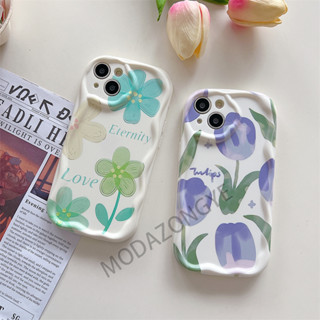 เคสโทรศัพท์มือถือแบบนิ่ม กันกระแทก ลายหยัก 3D สีวาว สร้างสรรค์ สําหรับ Samsung Galaxy A02 M02 A02s A03s A03 A04 A04e A04s A10s