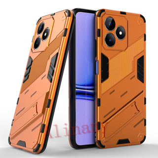 เคส Realme C53 เคสพลาสติกแข็ง Armor Back Cover Realme C53 C 53 เคสโทรศัพท์ กันกระแทก