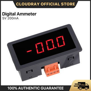 Cloudray 5V 200mA  LED เครื่องตรวจจับแรงดันไฟฟ้าดิจิทัล DIgital Ammeter Voltage Current Meter Volt Detector Tester Monitor Panel for Co2 Machine Power System