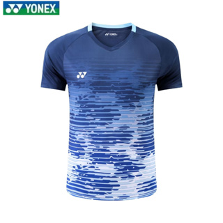 เสื้อกีฬาปิงปองแขนสั้น ลาย Yonex YY แบบแห้งเร็ว แฟชั่นฤดูร้อน สําหรับเด็กผู้ชาย และผู้หญิง 2023