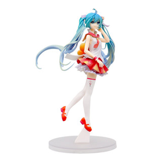 โมเดลฟิกเกอร์ อนิเมะ Hatsune Miku Miku Max V4 24 ซม. ของเล่น ของสะสม ของขวัญ สําหรับตกแต่ง