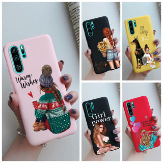 สําหรับ Huawei P30 Pro P30Pro เคสสีลูกกวาด กันกระแทก กันชน ซิลิโคนนุ่ม เคสด้าน