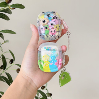 เคสหูฟัง ลายการ์ตูนมอนสเตอร์น่ารัก สําหรับ airpods pro gen 2 1 2 pro 3