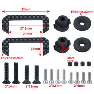 ชุดอะไหล่อัพเกรดเซอร์โว เพลาคาร์บอนไฟเบอร์ สําหรับรถไต่หินบังคับ 1/10 SCX10 III AXI03007