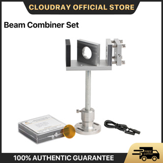 Cloudray Beam Combiner Set 20/25mm ZnSe Laser Beam Combiner + Mount + Laser Pointer สําหรับเครื่องแกะสลักเลเซอร์ CO2