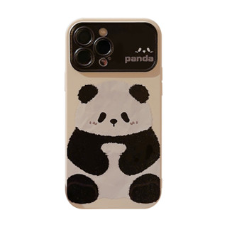 เคสโทรศัพท์มือถือ กันกระแทก ลายการ์ตูนแพนด้าน่ารัก สําหรับ iPhone 14 13 12 11 XS 8P 7P 7