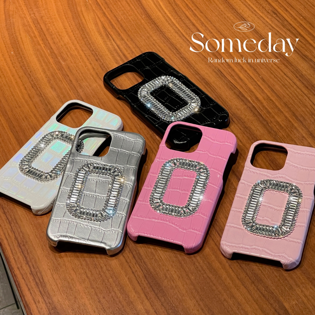 เคสโทรศัพท์มือถือหนังจระเข้ ลายดอกกุหลาบ สีแดง สีชมพู สีดํา สีเงิน 3D สําหรับ Iphone 15 15pro 15promax 14pro 14promax 14 13promax 13 pro 13 12 pro max 11