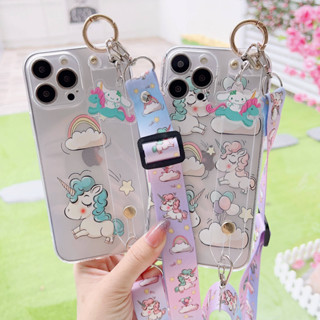 เคสโทรศัพท์มือถือ ลายยูนิคอร์น สําหรับ Vivo Y35 2022 Y112019 เคสโทรศัพท์มือถือ ซิลิโคนนิ่ม ลายการ์ตูนน่ารัก พร้อมอุปกรณ์เสริม สําหรับ y21 Y12 y02 Y15S Y17 Y3 Y16 Y51 Y31 Y20i Y22 Y21S Y50