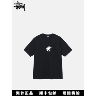 เสื้อยืดแขนสั้น พิมพ์ลาย STUSSY สไตล์คลาสสิก สําหรับผู้หญิง และผู้ชาย