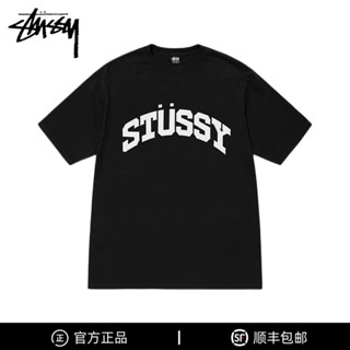 เสื้อยืดแขนสั้น พิมพ์ลาย STUSSY สไตล์คลาสสิก สําหรับผู้หญิง และผู้ชาย