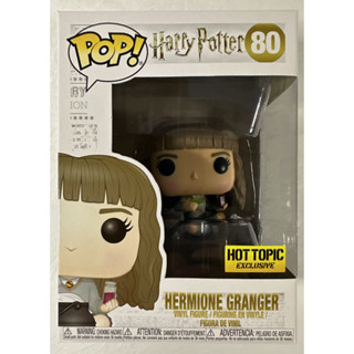 Funko Pop! แฮร์รี่พอตเตอร์ #80 Hermione Granger #87 ฟิกเกอร์ไวนิล Fawkes พร้อมตัวป้องกัน