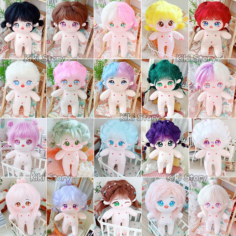 ตุ๊กตาเด็กผู้หญิง ไอดอล ผมยาว สีชมพู สีเขียว สีแดง 20 ซม. อุปกรณ์เสริม สําหรับเก็บสะสม DIY Lisa Jennie Jisoo GIDLE Kep1er IZONE TWICE Red Velvet Aespa