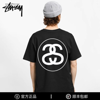 เสื้อยืดแขนสั้น พิมพ์ลาย STUSSY สไตล์คลาสสิก สําหรับผู้หญิง และผู้ชาย