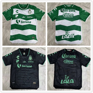 เสื้อกีฬาแขนสั้น ลายทีมชาติฟุตบอล Santos Laguna 3rd 2023 2024 ไซซ์ S-XXL สําหรับผู้ชาย