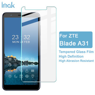 Imak ZTE Blade A31 ฟิล์มกระจกนิรภัยใส 9H ZTE Blade A31 ฟิล์มกันรอยหน้าจอโทรศัพท์มือถือ