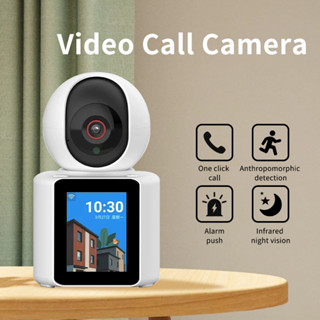 กล้องวงจรปิด CCTV หน้าจอ IPS Wifi 2MP 2.8 นิ้ว เพื่อความปลอดภัย สําหรับผู้สูงอายุ เด็ก