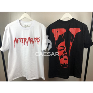 เสื้อยืดแขนสั้น พิมพ์ลายอัลบั้ม After Hours Vlone X The Weekend Co Brand