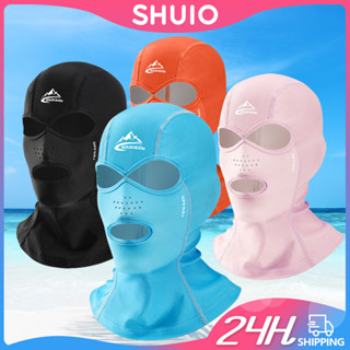 Shuio Facekini หน้ากากคลุมใบหน้า ป้องกันแสงแดด สําหรับว่ายน้ํา