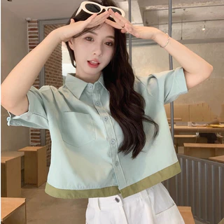 Rommers เสื้อเบลาส์แขนสั้น ทรงหลวม สีแคนดี้ แฟชั่นฤดูร้อน สําหรับผู้หญิง