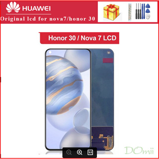 อะไหล่หน้าจอสัมผัส LCD 6.53 นิ้ว สําหรับ Huawei Nova 7 Huawei Honor 30