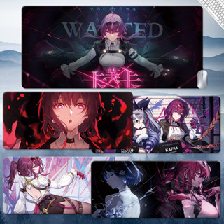 Kafka Mouse Pad Honkai: Star Rail table pad anime Silver Wolf animation Blade ACGN Computer keyboard pad diy gaming rubber cushion