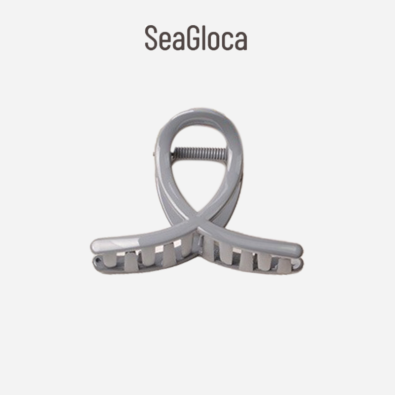 Seagloca กิ๊บติดผม PC แบบหนา เรียบง่าย สไตล์เกาหลี