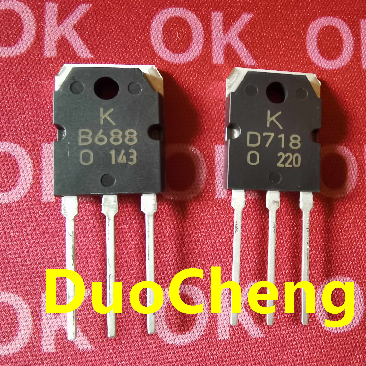 K KB688 KD718 ใหม่ ของแท้ นําเข้า หลอดเสียง KEC KTB688 KTD718 B688 D718