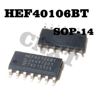 10 ชิ้น/ล็อต ต้นฉบับใหม่ HEF40106BT SOP-14 ชิปลอจิกทริกเกอร์ IC HEF40106