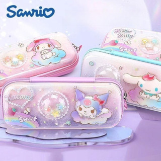 กระเป๋าดินสอ ขนาดใหญ่ จุของได้เยอะ ลาย Sanrio 3 มิติ คุณภาพสูง สําหรับนักเรียน