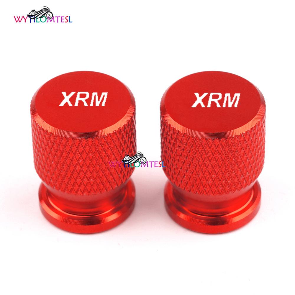 ฝาครอบวาล์วล้อรถจักรยานยนต์ CNC สําหรับ Honda XRM 110 XRM125