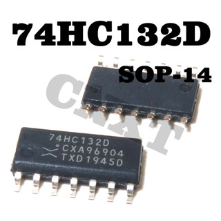 5 ชิ้น/ล็อตใหม่ 74HC132D 74HC132 SOP-14 Quad 2 อินพุตพร้อมทริกเกอร์ Schmidt ที่ไม่ใช่ประตู