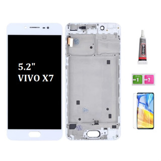 หน้าจอสัมผัส LCD พร้อมกรอบ สําหรับ VIVO X7