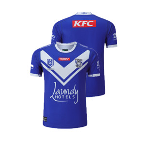 เสื้อยืดแขนสั้น พิมพ์ลาย Doghead Home Rugby Jersey สวมใส่สบาย สําหรับผู้ใหญ่ 2023 S-5XL