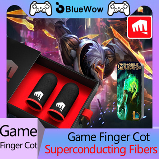 Bluewow【fist - Red】ปลอกสวมนิ้วหัวแม่มือ ป้องกันเหงื่อ สําหรับเล่นเกม