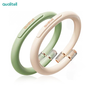 Xiaomi Youpin Qualitell Plant น้ํามันหอมระเหย สร้อยข้อมือไล่ยุง สําหรับเด็ก สารสกัดจากพืชธรรมชาติบริสุทธิ์ ปลายคู่ เปลี่ยนได้ แท่งน้ํามันหอมระเหย ยุงติดทนนาน