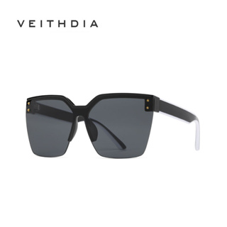 Veithdia ใหม่ แว่นตากันแดด กรอบสี่เหลี่ยม ไล่โทนสี ขนาดใหญ่ แฟชั่นสําหรับสตรี 6505