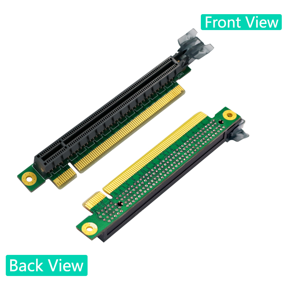 PCI-Express 16x 3.0 การ์ด Riser ชายกับหญิงสําหรับเซิร์ฟเวอร์ 1U /2U