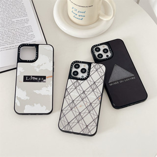 [Case Tify] เคสโทรศัพท์มือถือ PC แข็ง กันกระแทก ลายตาราง พีระไมด์ สําหรับ iPhone 14 Pro Max 13 Pro Max 12 Pro Max 11 14 Plus