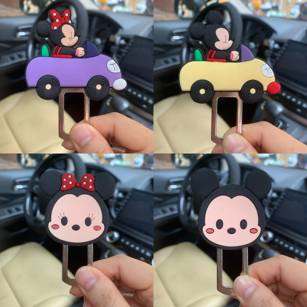 หัวเข็มขัดนิรภัยรถยนต์ ลายการ์ตูน 1 ชิ้น, ตัวลดเสียงเข็มขัดนิรภัยในรถยนต์, ใช้เพื่อตัดเสียงเตือน