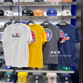 Newera เสื้อยืดแขนสั้น ทรงหลวม ลาย All Star Collection NY สําหรับคู่รัก