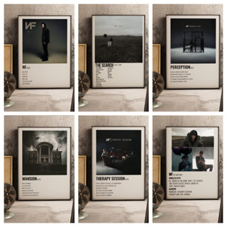 Nf โปสเตอร์อัลบั้มเพลงแร็ปเปอร์ สําหรับห้อง บาร์เบอร์ ของขวัญ ยิม